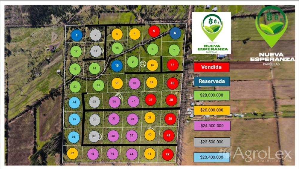 Venta parcela de agrado 